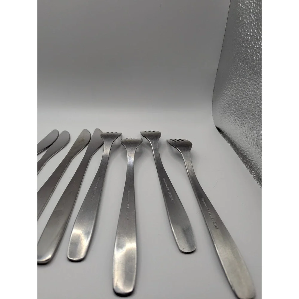 IKEA 22185 Stainless Steel Flatware Set 12 Piece Mixed Lot Spoons Forks Knives